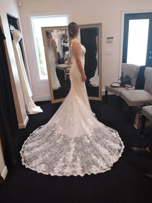 What’s your favorite detail of your dress? - 2