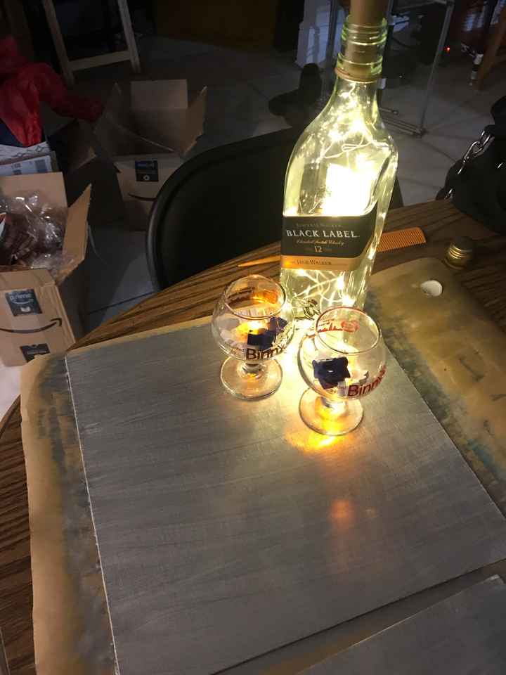 Wine Bottle Centerpieces? - 1