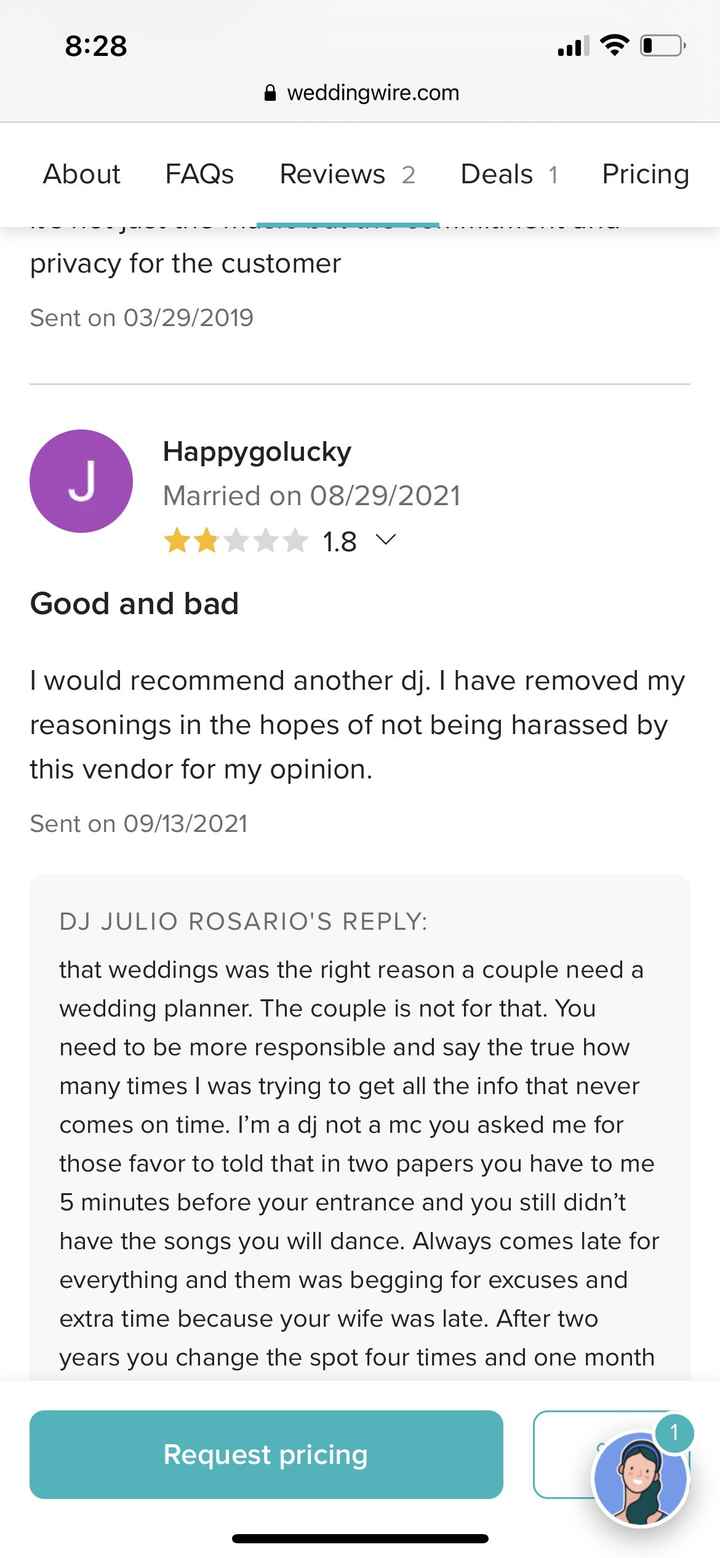 We are being harassed by our dj please help! 1