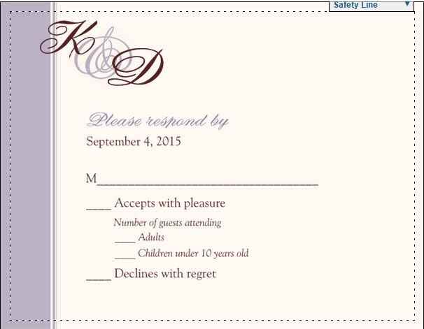 RSVP Card Question (Re-Worded)