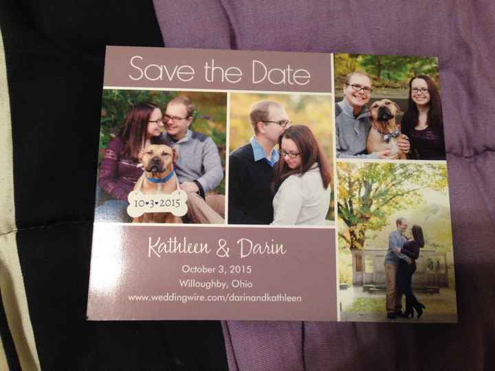 Save The Dates Magnets