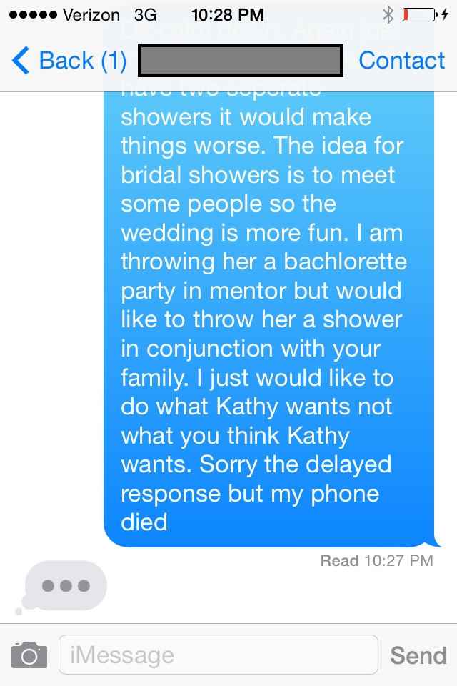 Planning My Own Bridal Shower