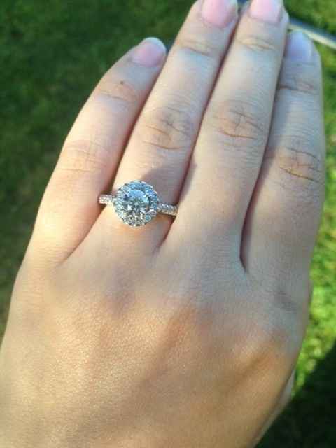 SPINOFF: Whether you like your engagement ring or not, let's see them!