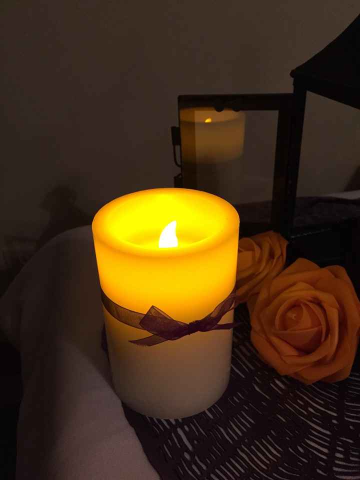 LED pillar candles
