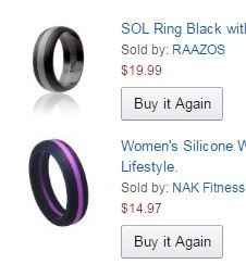 Silicone wedding band for FH... Thoughts?