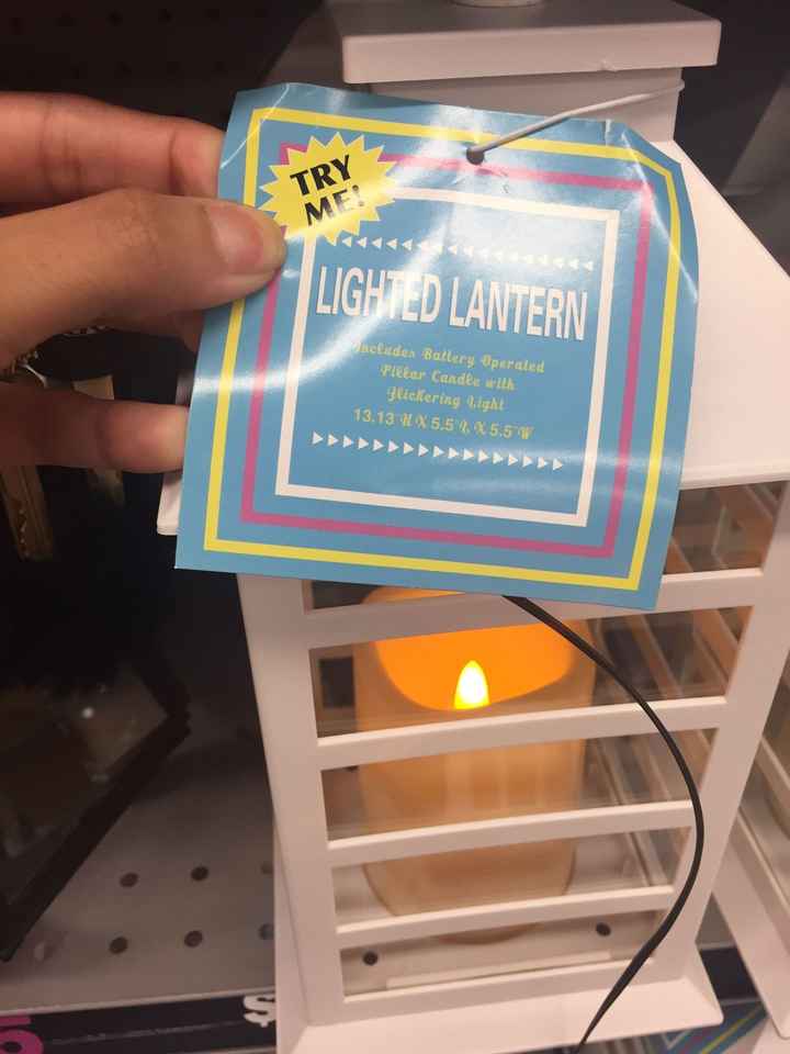 Lanterns at Five Below for 5 Weddings Style and D cor