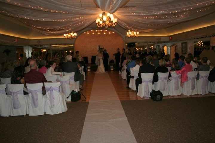 Are aisle runners a necessity for indoor venue?