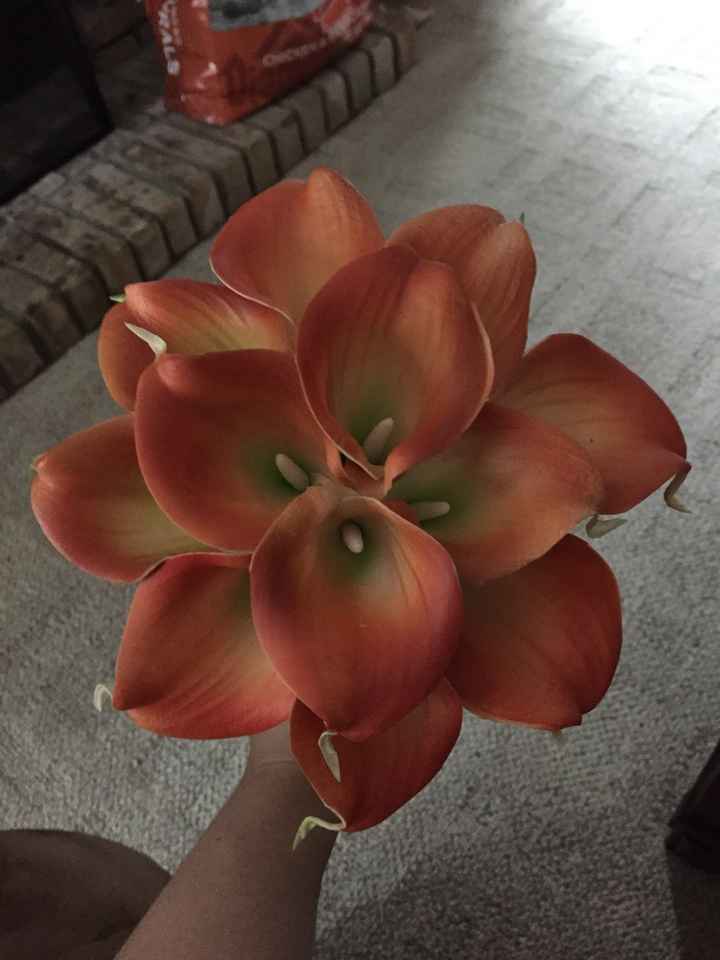 First Trial: Bridesmaid Bouquet