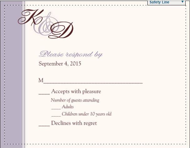 RSVP Card Question (Re-Worded)