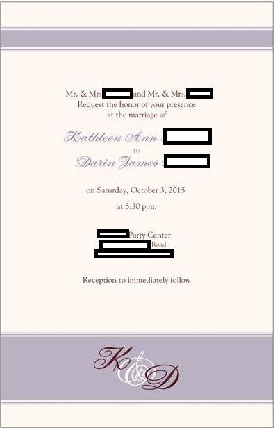 Which website did you use for invitations?
