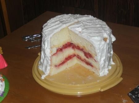 Non traditional wedding cake