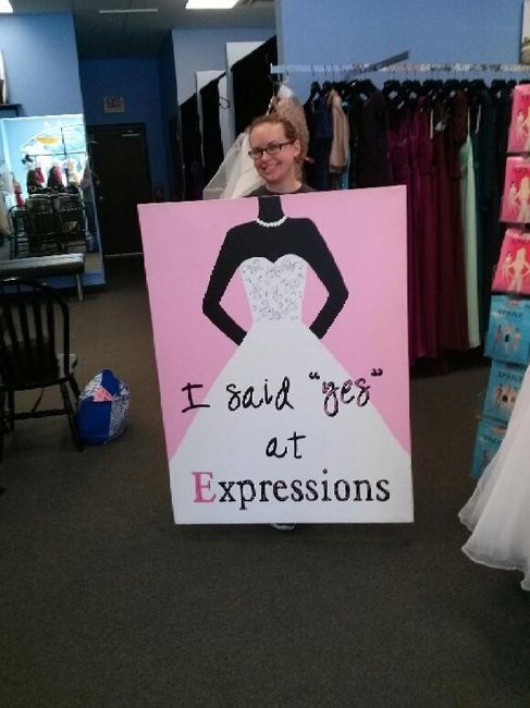 I said YES to the dress :)