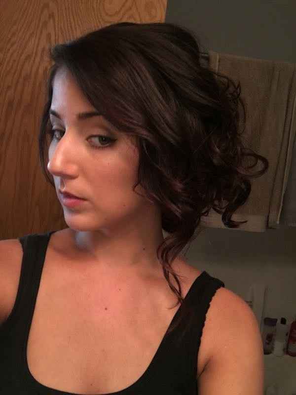 Hair and makeup trial