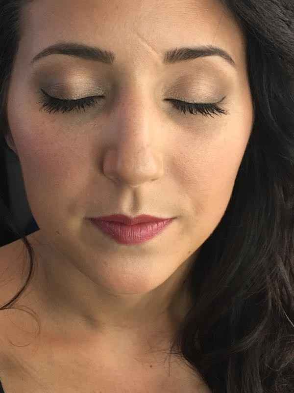 Hair and makeup trial