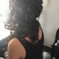 Hair and makeup trial