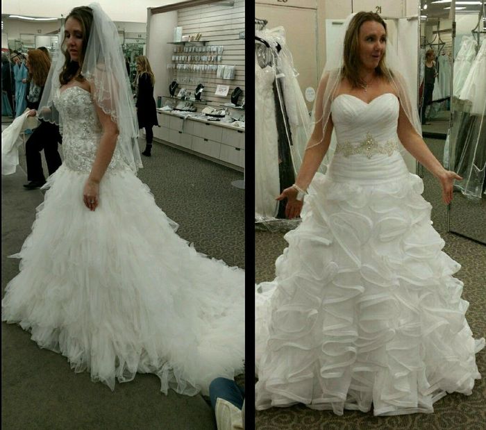 Wedding dress shopping