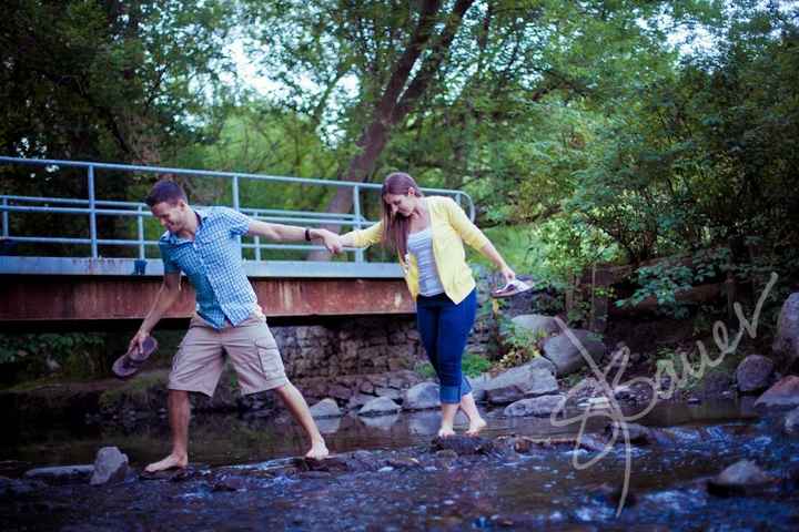 Got our engagement pics back!!