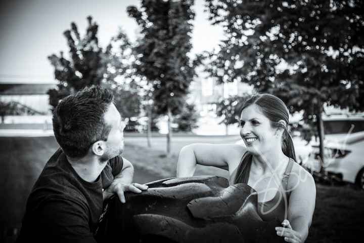 Got our engagement pics back!!