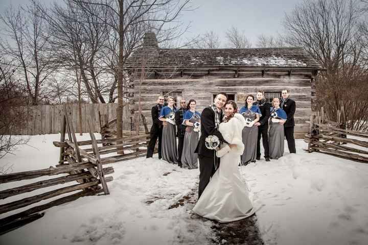Our rustic winter wedding pictures! (pic heavy)