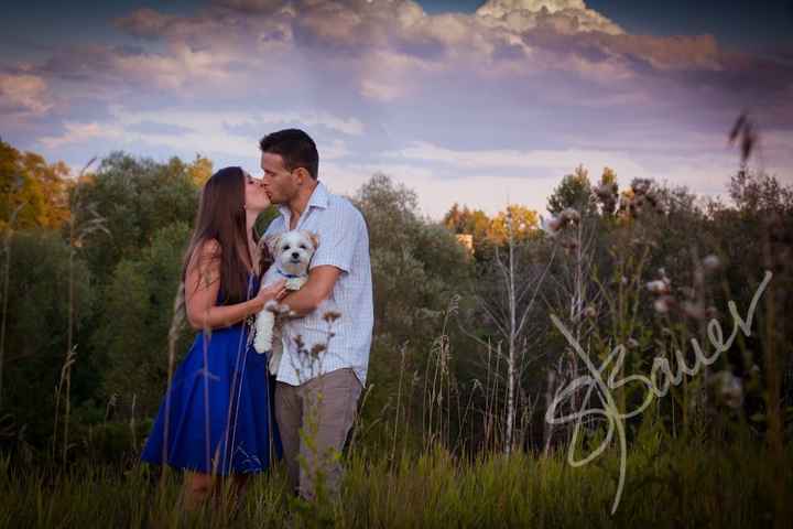 Got our engagement pics back!!