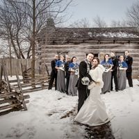 Our rustic winter wedding pictures! (pic heavy)