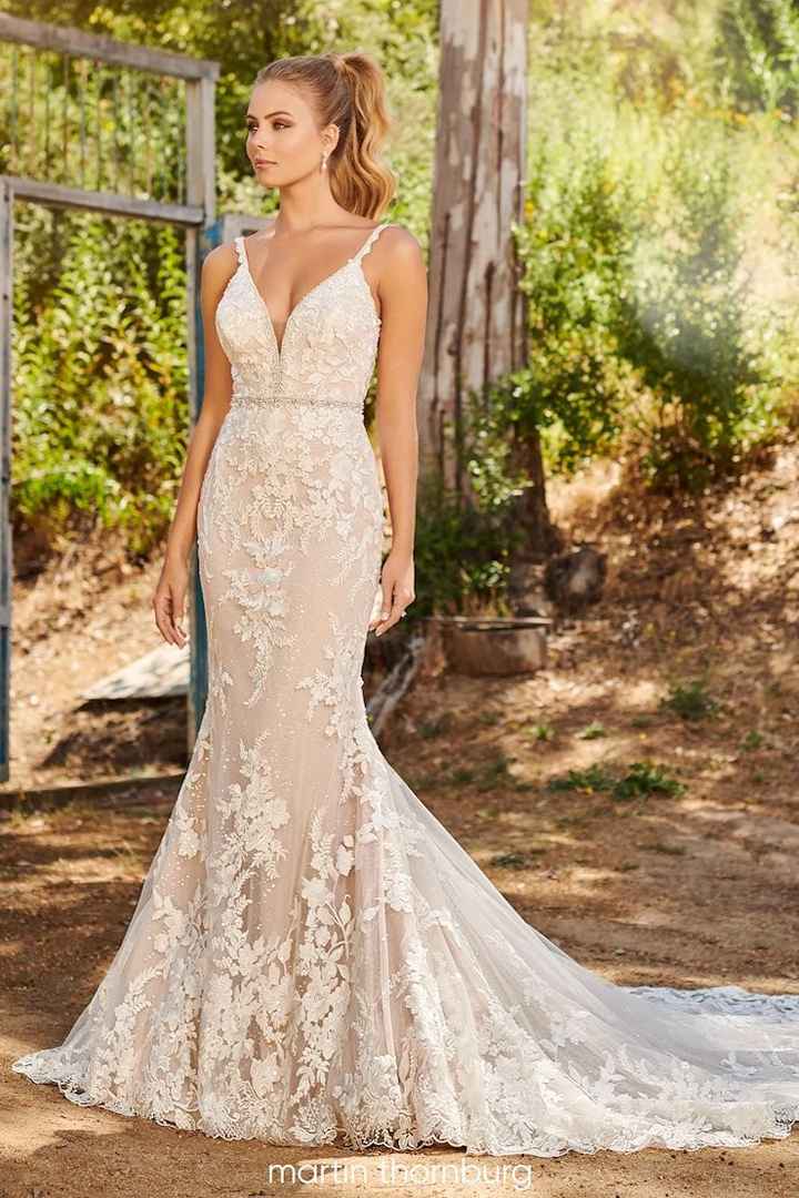 Let's See those Blush Wedding Dresses! - 1