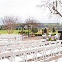 Outdoor Ceremony with Resin Chairs