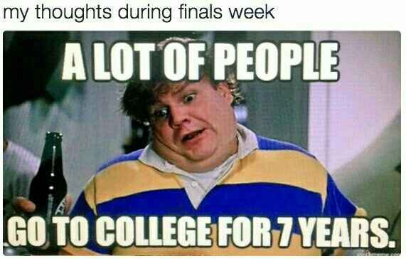 NWR: Finals will be the death of me.