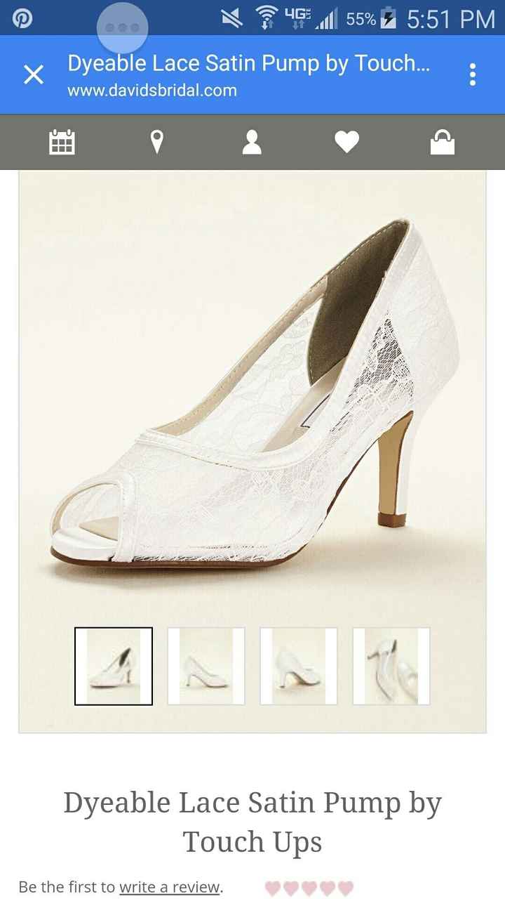 Dyed shoes?