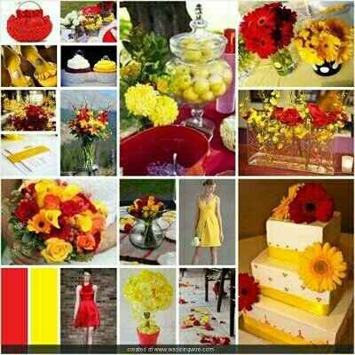 Wedding colours