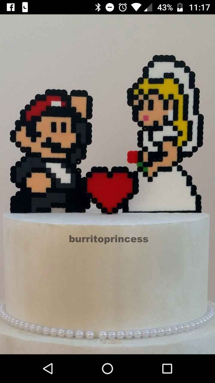 Did you have a funny or unique cake topper? Show me! - 1