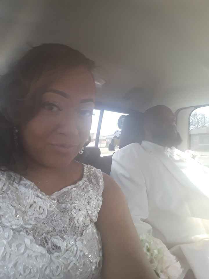 we did It!!!!!!! married the love of my life 3/23/18 - 1