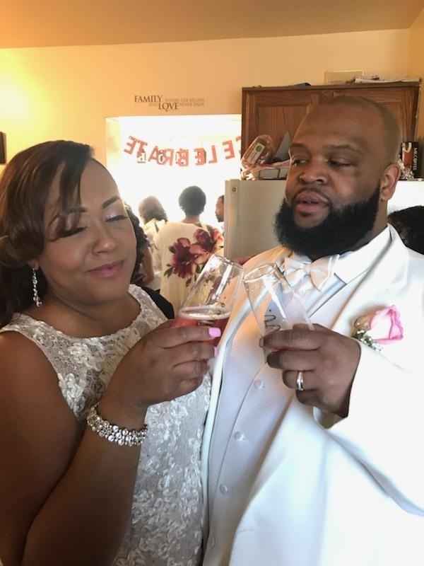 we did It!!!!!!! married the love of my life 3/23/18 - 5