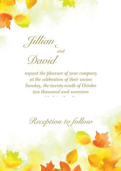 Invitation Wording
