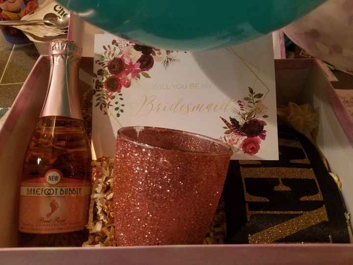 Asking bridesmaids to be part of the big day - 1