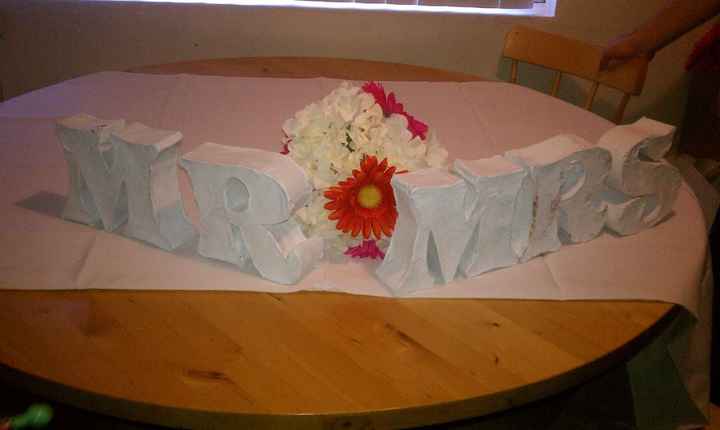 Sweetheart tables - let's see them!