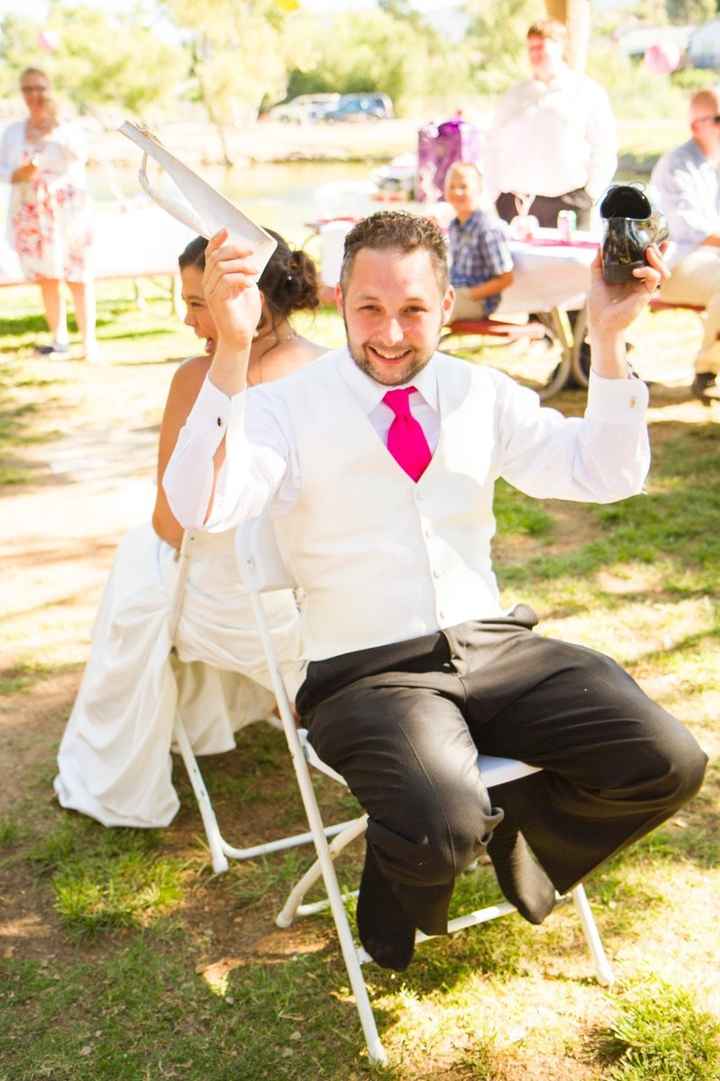 Games on your wedding day??