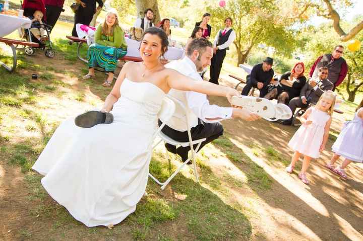 Games on your wedding day??