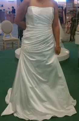 Back from Davids Bridal Alterations... HA!!