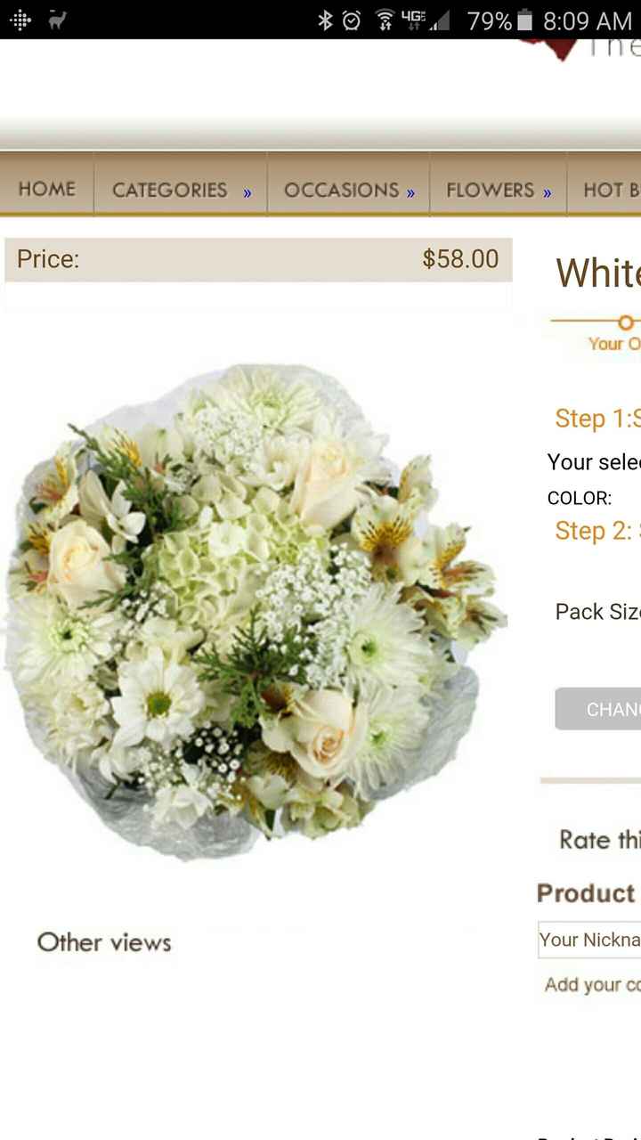 Cost effective flowers!