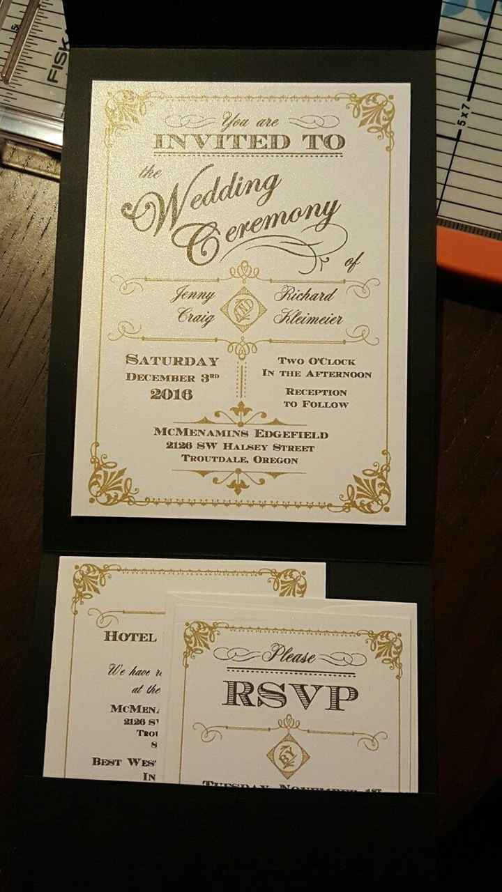 DIY or purchase Invitations?