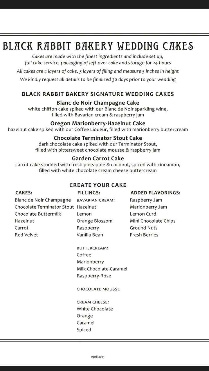 What flavor cake are you having/do you like for weddings??
