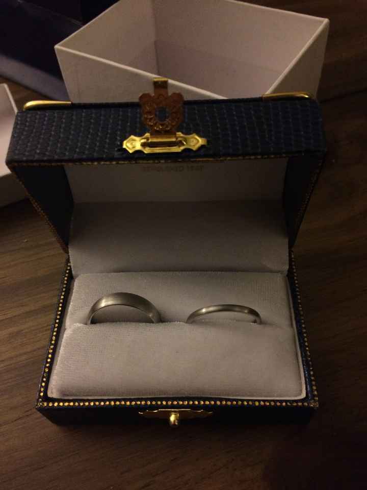 A Happy Post: Rings are in!