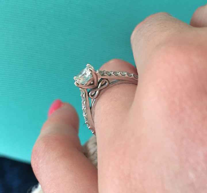 Lets see those beautiful engagement rings