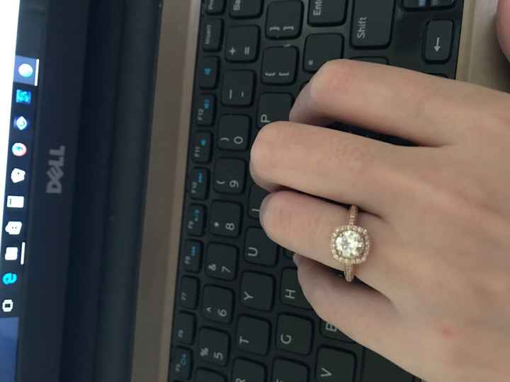 Let's see your engagement rings