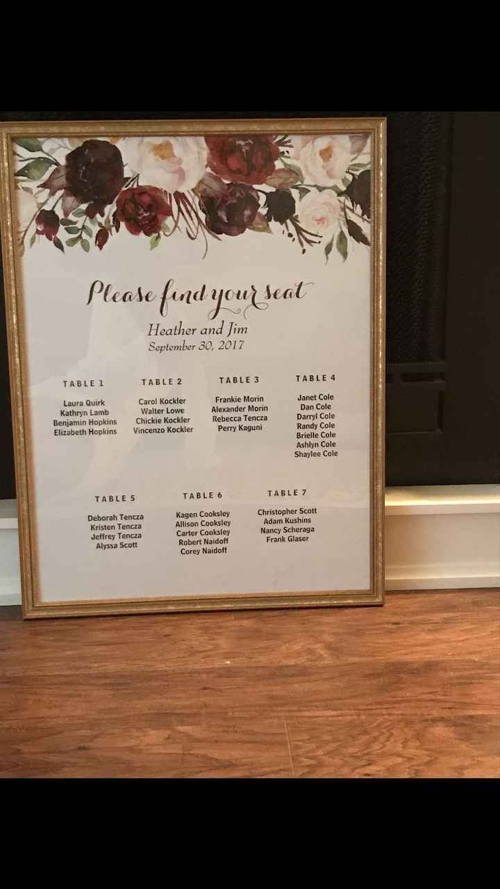 Show me your seating charts!! - 1