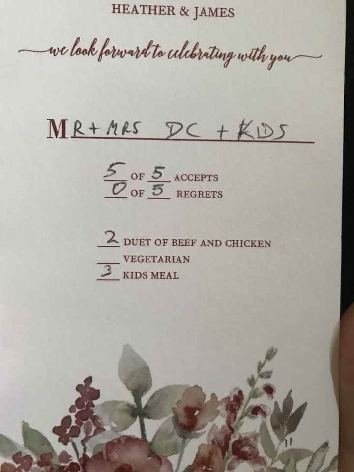 May i see your rsvp card? - 1