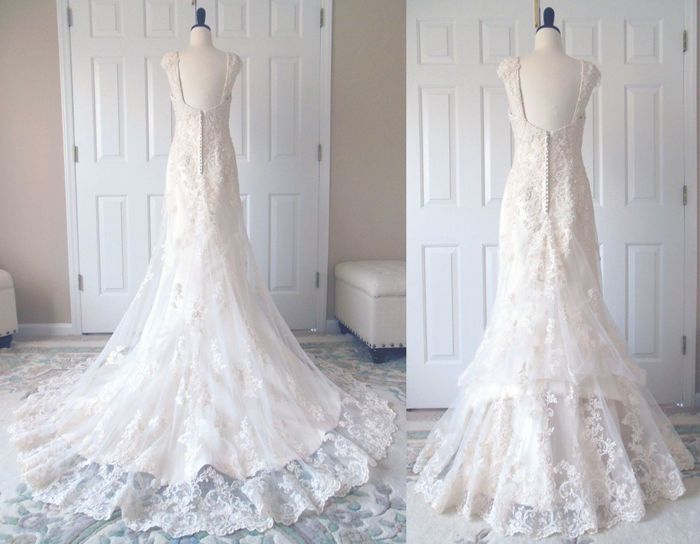 Suggestions how to bustle my dress?