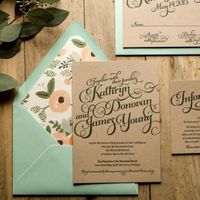 What do your wedding invitations look like?