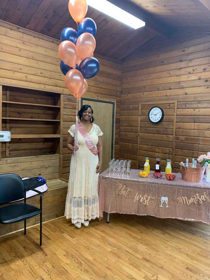 Bridal Shower is today - 1